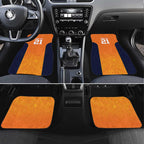 Basketball Custom Cairns Car Mats Simple Australian Dot Art - Aussie Hoodie