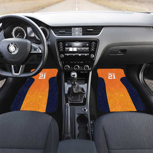 Basketball Custom Cairns Car Mats Simple Australian Dot Art - Aussie Hoodie