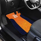 Basketball Custom Cairns Car Mats Simple Australian Dot Art - Aussie Hoodie