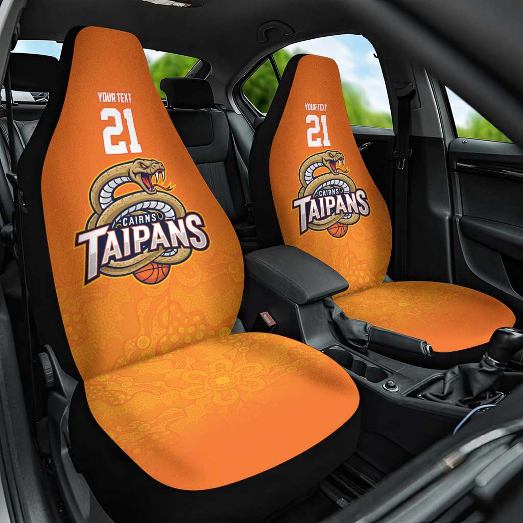 Basketball Custom Cairns Car Seat Cover Simple Australian Dot Art - Aussie Hoodie