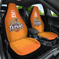 Basketball Custom Cairns Car Seat Cover Simple Australian Dot Art - Aussie Hoodie
