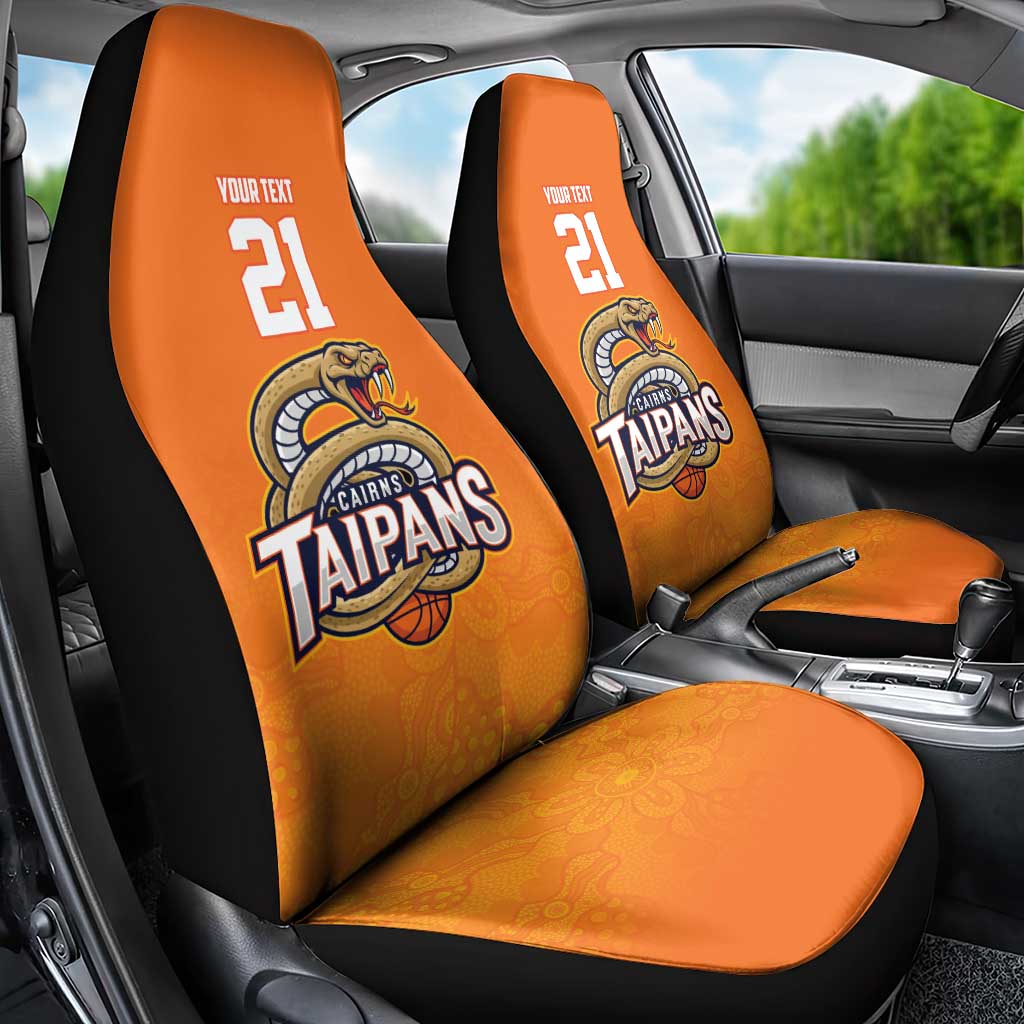 Basketball Custom Cairns Car Seat Cover Simple Australian Dot Art - Aussie Hoodie