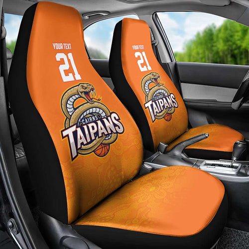 Basketball Custom Cairns Car Seat Cover Simple Australian Dot Art - Aussie Hoodie