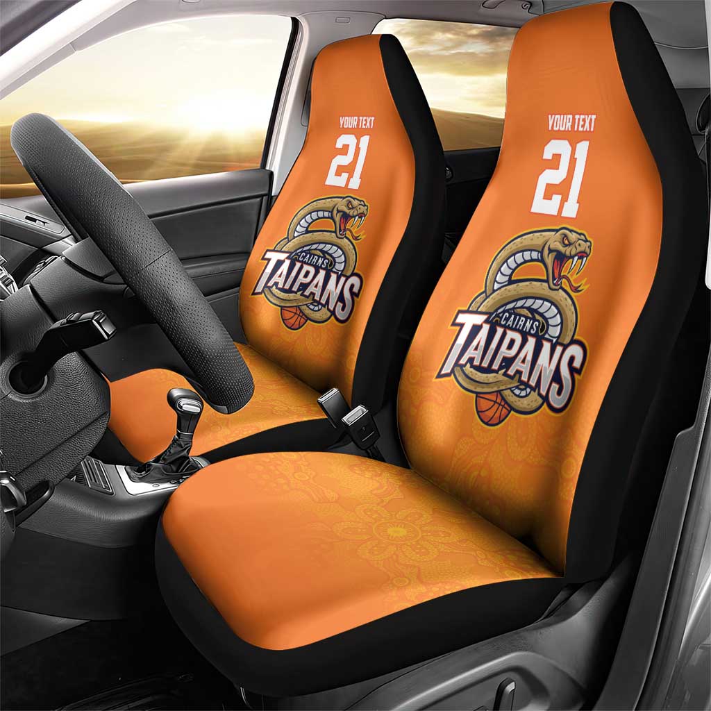 Basketball Custom Cairns Car Seat Cover Simple Australian Dot Art - Aussie Hoodie