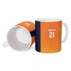 Basketball Custom Cairns Ceramic Mug Simple Australian Dot Art - Aussie Hoodie