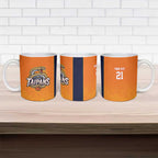 Basketball Custom Cairns Ceramic Mug Simple Australian Dot Art - Aussie Hoodie