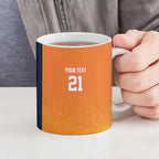Basketball Custom Cairns Ceramic Mug Simple Australian Dot Art - Aussie Hoodie