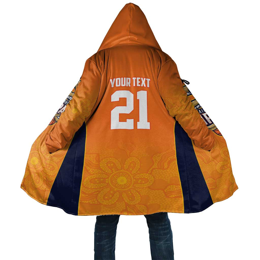 Basketball Custom Cairns Cloak Simple Australian Dot Art - Aussie Hoodie