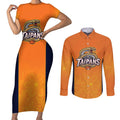 Basketball Custom Cairns Couples Matching Short Sleeve Bodycon Dress and Long Sleeve Button Shirt Simple Australian Dot Art - Aussie Hoodie
