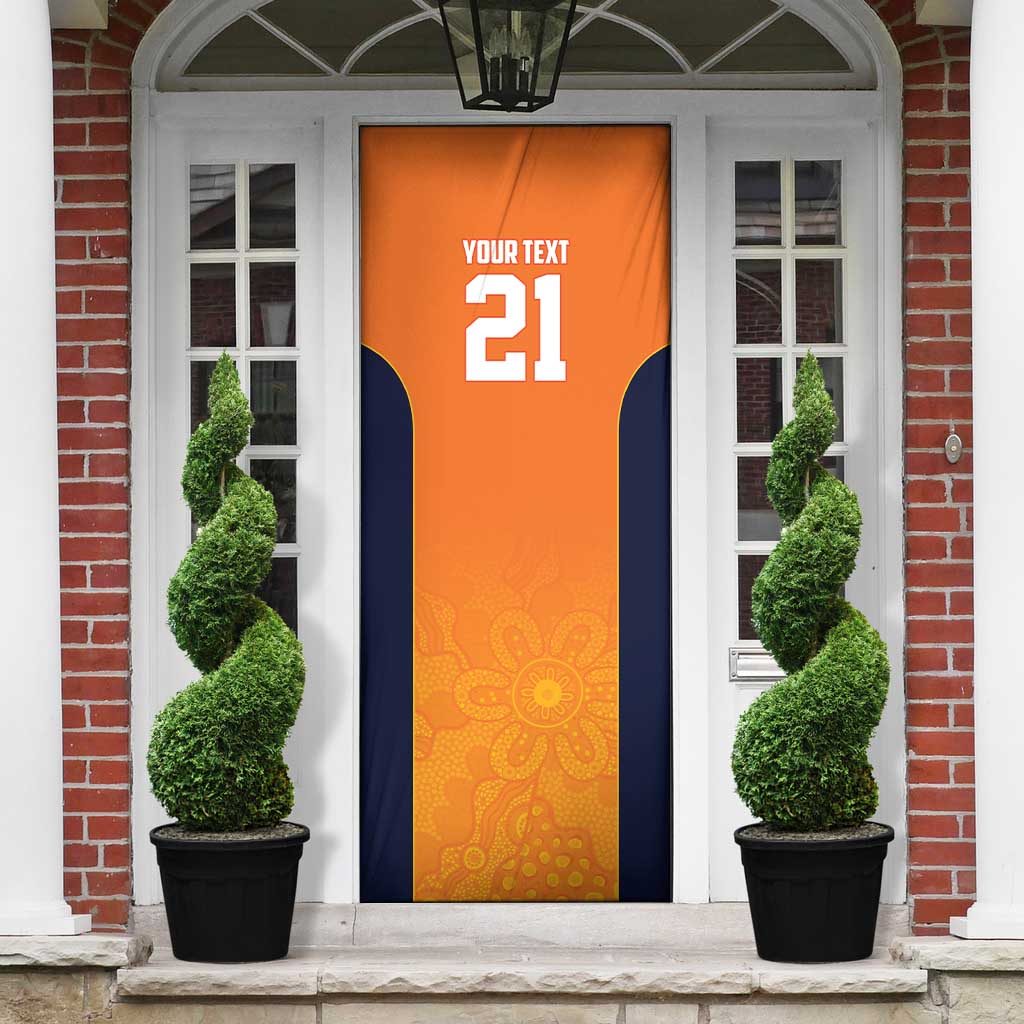 Basketball Custom Cairns Door Cover Simple Australian Dot Art - Aussie Hoodie