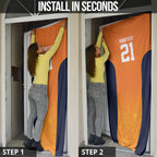 Basketball Custom Cairns Door Cover Simple Australian Dot Art - Aussie Hoodie