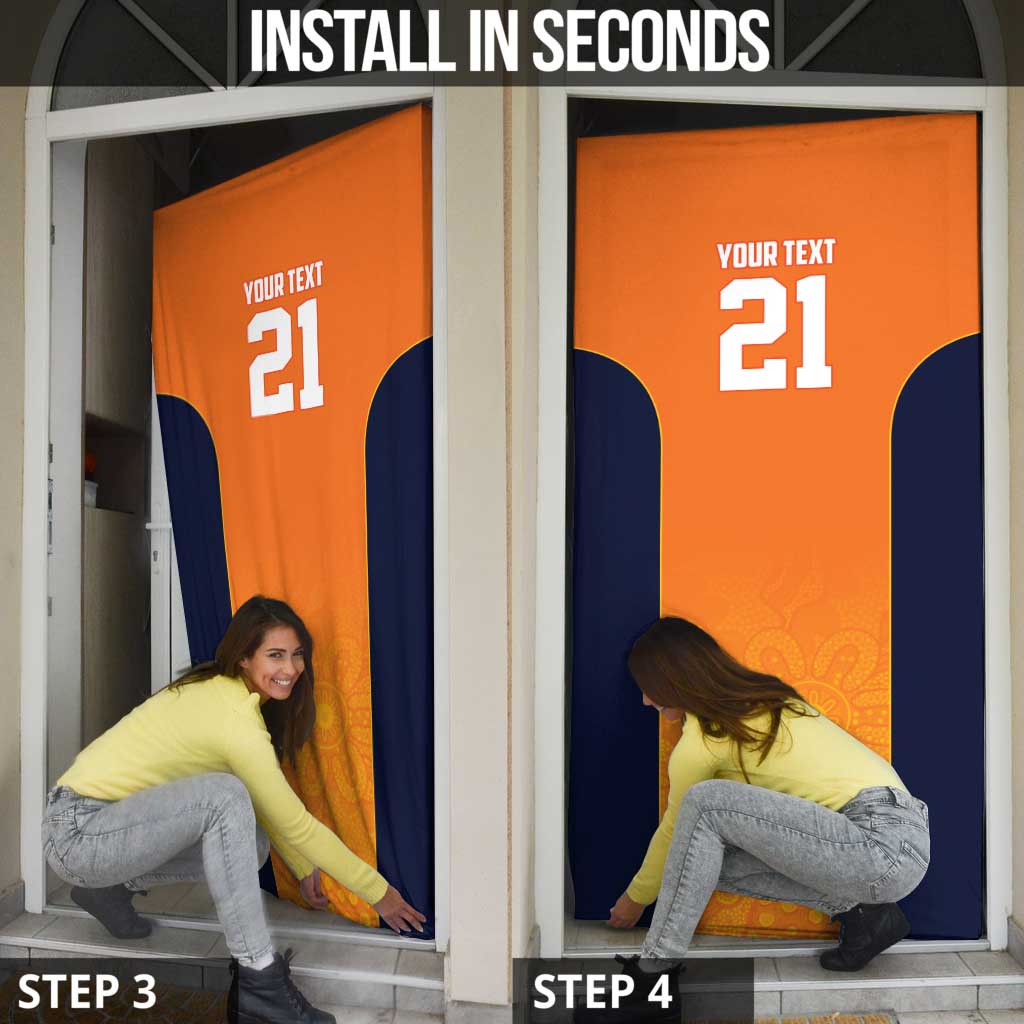 Basketball Custom Cairns Door Cover Simple Australian Dot Art - Aussie Hoodie