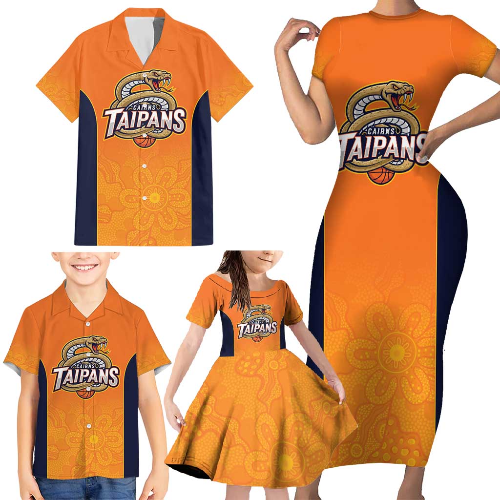 Basketball Custom Cairns Family Matching Short Sleeve Bodycon Dress and Hawaiian Shirt Simple Australian Dot Art - Aussie Hoodie
