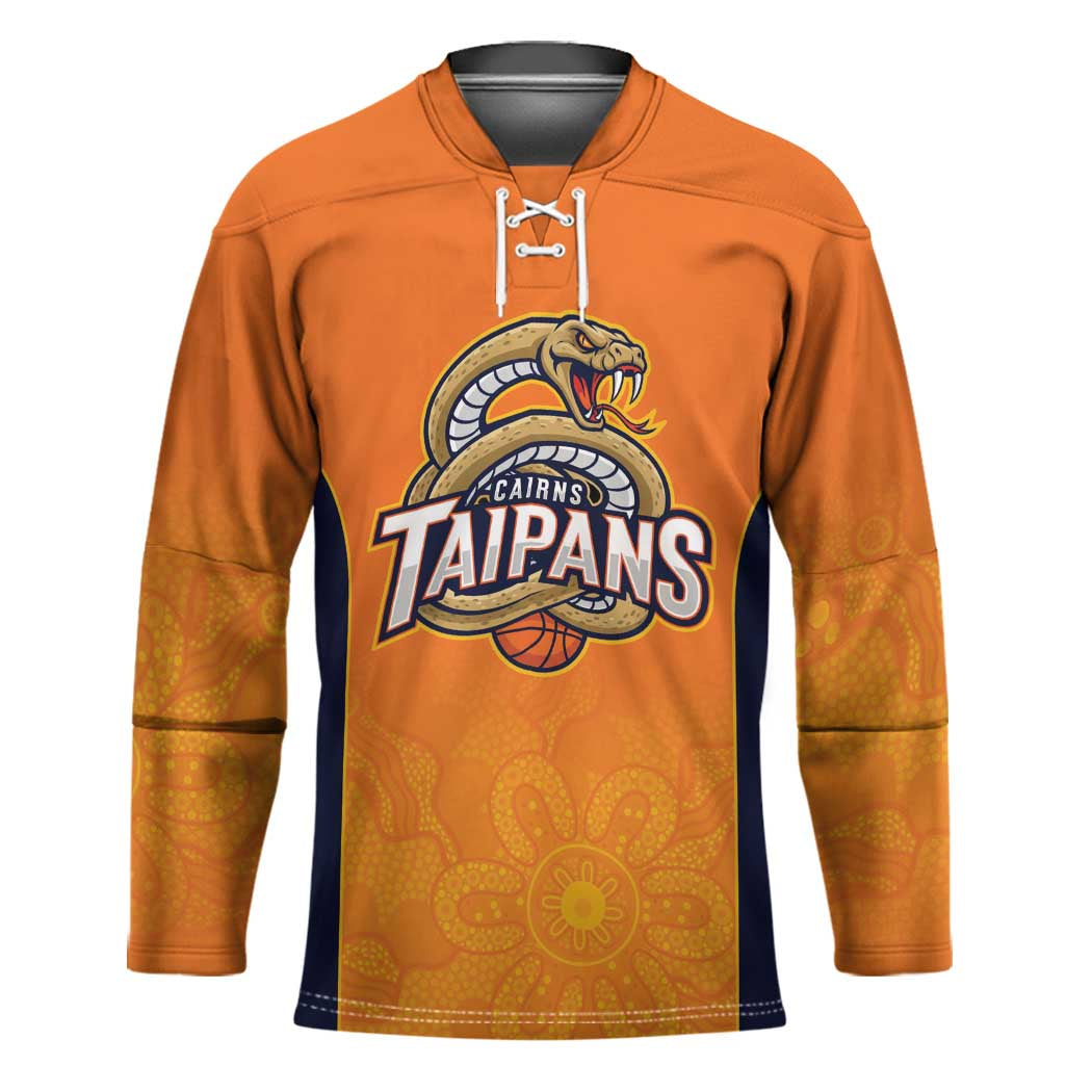 Basketball Custom Cairns Hockey Jersey Simple Australian Dot Art - Aussie Hoodie