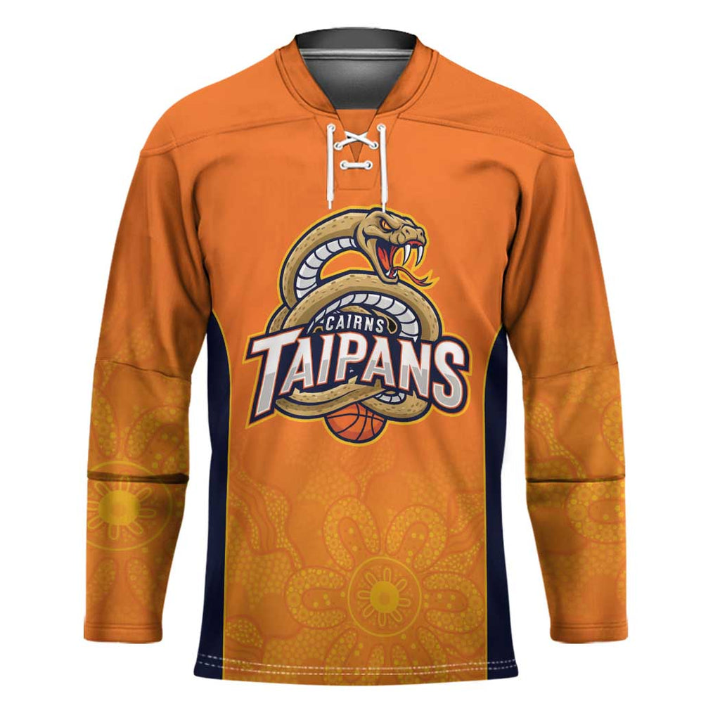 Basketball Custom Cairns Hockey Jersey Simple Australian Dot Art - Aussie Hoodie