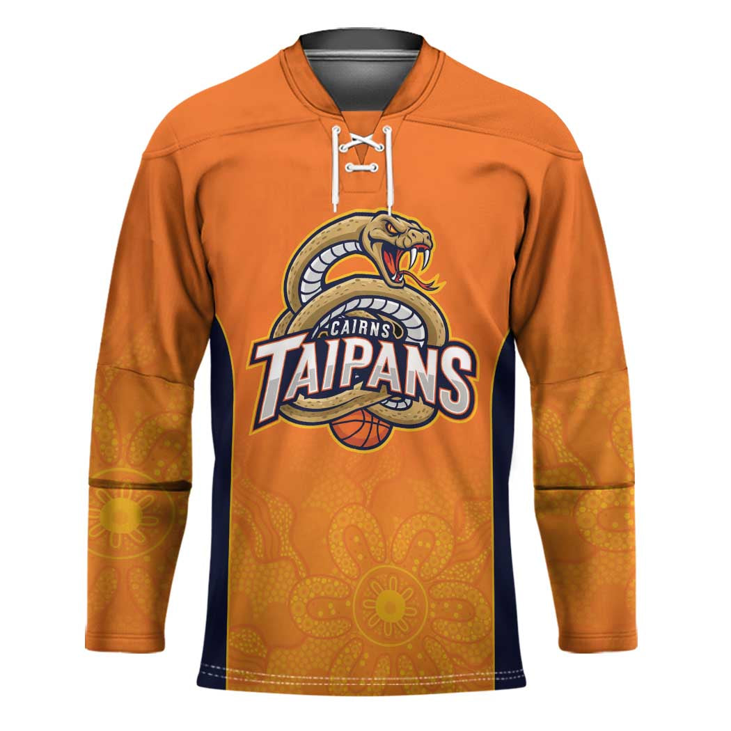 Basketball Custom Cairns Hockey Jersey Simple Australian Dot Art - Aussie Hoodie