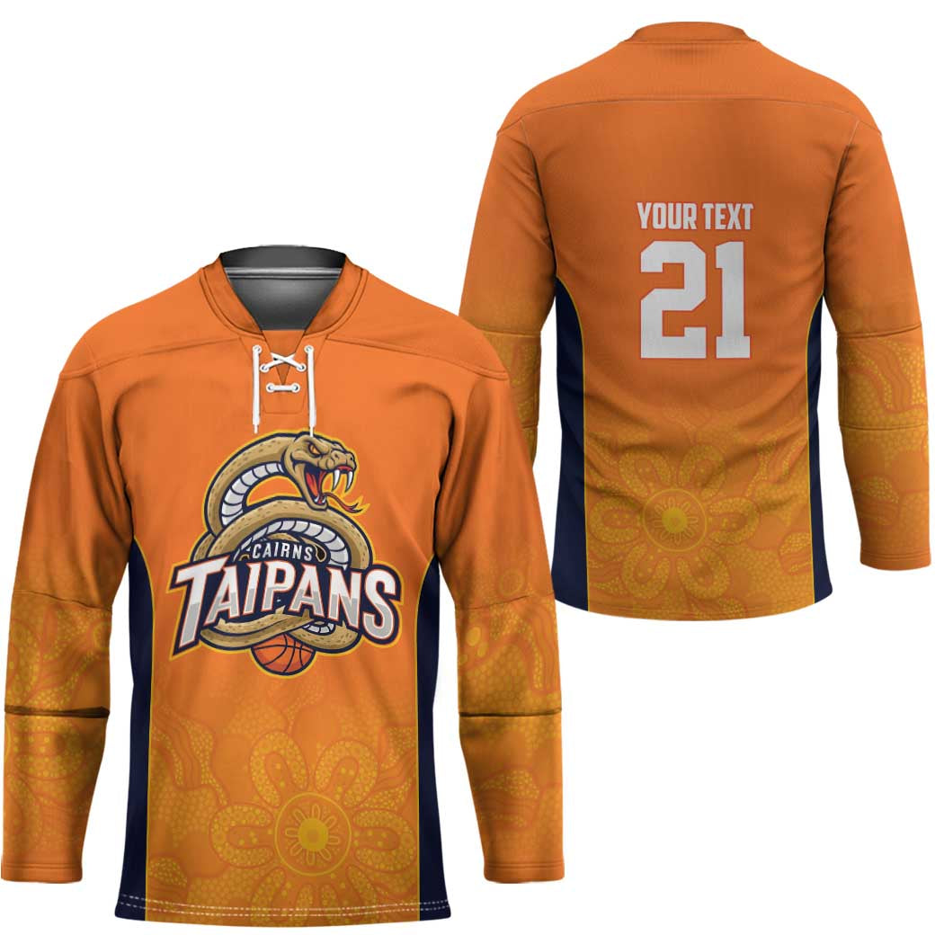 Basketball Custom Cairns Hockey Jersey Simple Australian Dot Art - Aussie Hoodie