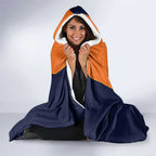 Basketball Custom Cairns Hooded Blanket Simple Australian Dot Art - Aussie Hoodie