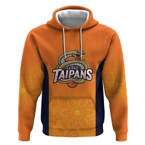Basketball Custom Cairns Hoodie Simple Australian Dot Art - Aussie Hoodie