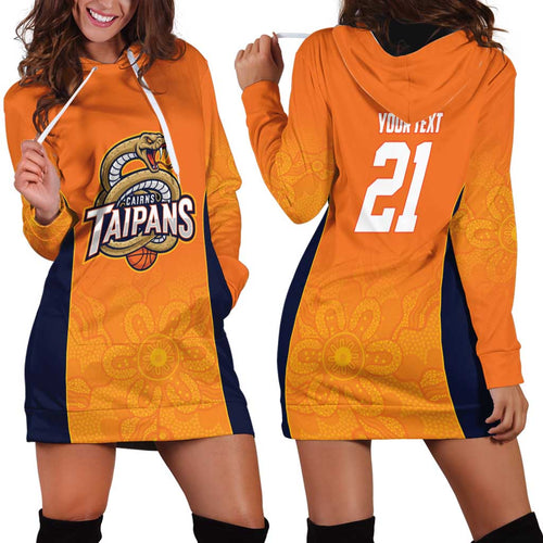 Basketball Custom Cairns Hoodie Dress Simple Australian Dot Art - Aussie Hoodie