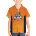 Basketball Custom Cairns Kid Hawaiian Shirt Simple Australian Dot Art - Aussie Hoodie