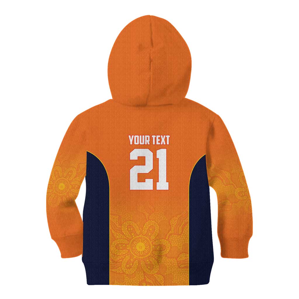 Basketball Custom Cairns Kid Hoodie Simple Australian Dot Art - Aussie Hoodie