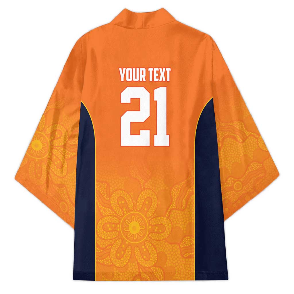Basketball Custom Cairns Kimono Simple Australian Dot Art - Aussie Hoodie