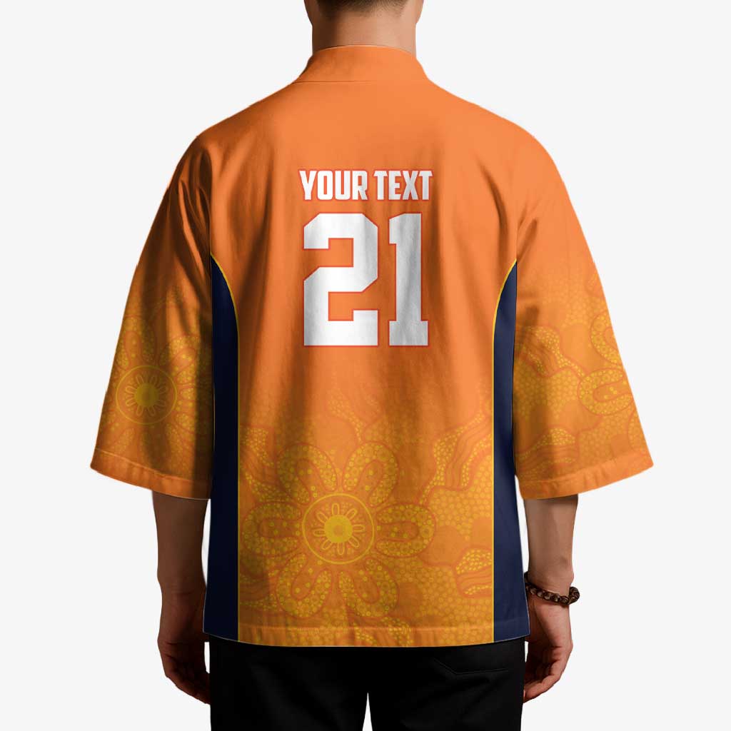 Basketball Custom Cairns Kimono Simple Australian Dot Art - Aussie Hoodie