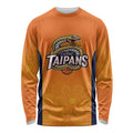 Basketball Custom Cairns Long Sleeve Shirt Simple Australian Dot Art - Aussie Hoodie