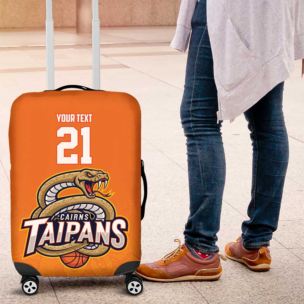 Basketball Custom Cairns Luggage Cover Simple Australian Dot Art - Aussie Hoodie
