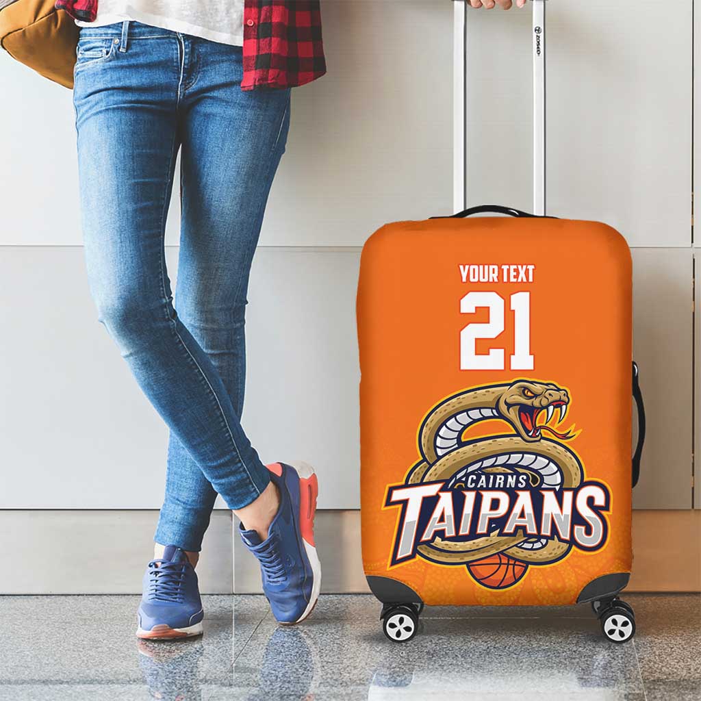 Basketball Custom Cairns Luggage Cover Simple Australian Dot Art - Aussie Hoodie