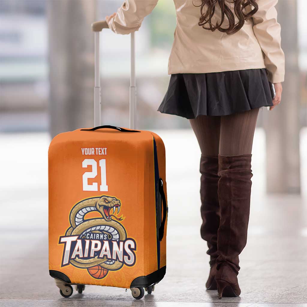Basketball Custom Cairns Luggage Cover Simple Australian Dot Art - Aussie Hoodie