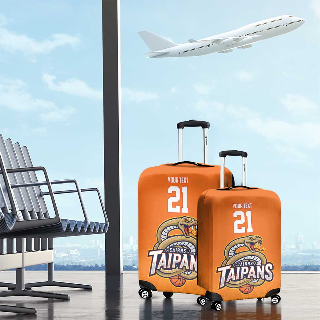 Basketball Custom Cairns Luggage Cover Simple Australian Dot Art - Aussie Hoodie
