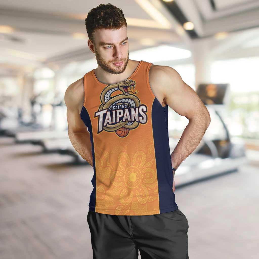 Basketball Custom Cairns Men Tank Top Simple Australian Dot Art - Aussie Hoodie