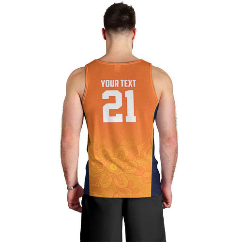 Basketball Custom Cairns Men Tank Top Simple Australian Dot Art - Aussie Hoodie