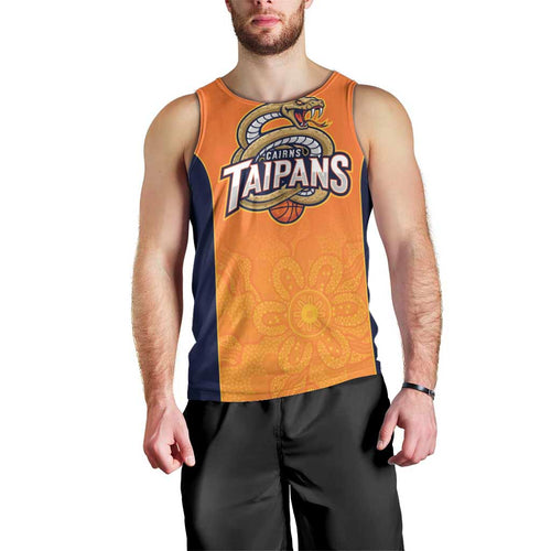 Basketball Custom Cairns Men Tank Top Simple Australian Dot Art - Aussie Hoodie