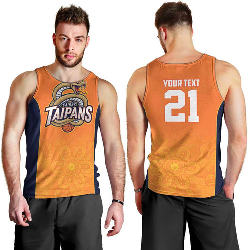 Basketball Custom Cairns Men Tank Top Simple Australian Dot Art - Aussie Hoodie