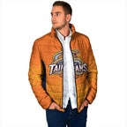 Basketball Custom Cairns Padded Jacket Simple Australian Dot Art - Aussie Hoodie