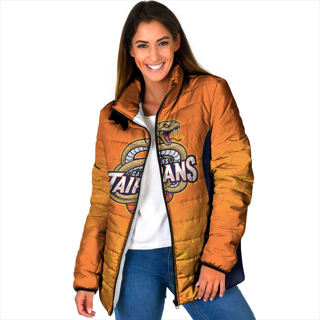 Basketball Custom Cairns Padded Jacket Simple Australian Dot Art - Aussie Hoodie