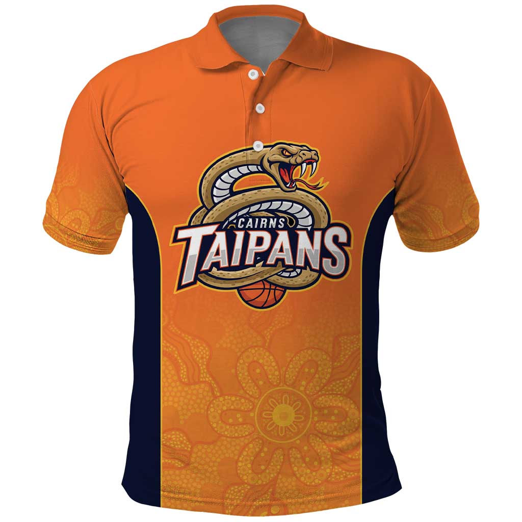 Basketball Custom Cairns Polo Shirt Simple Australian Dot Art - Aussie Hoodie