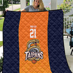 Basketball Custom Cairns Quilt Simple Australian Dot Art - Aussie Hoodie