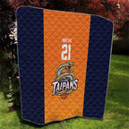 Basketball Custom Cairns Quilt Simple Australian Dot Art - Aussie Hoodie