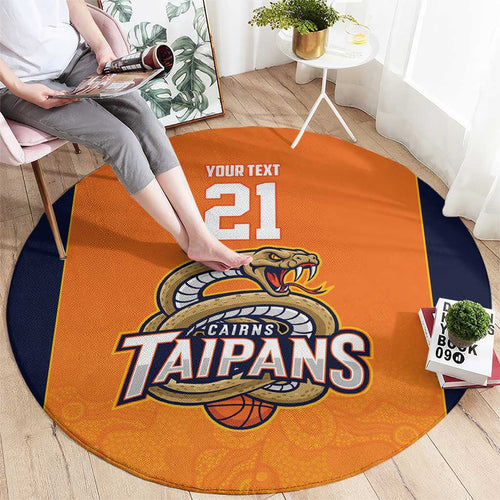 Basketball Custom Cairns Round Carpet Simple Australian Dot Art - Aussie Hoodie