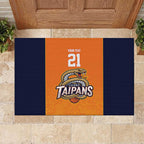 Basketball Custom Cairns Rubber Doormat Simple Australian Dot Art - Aussie Hoodie