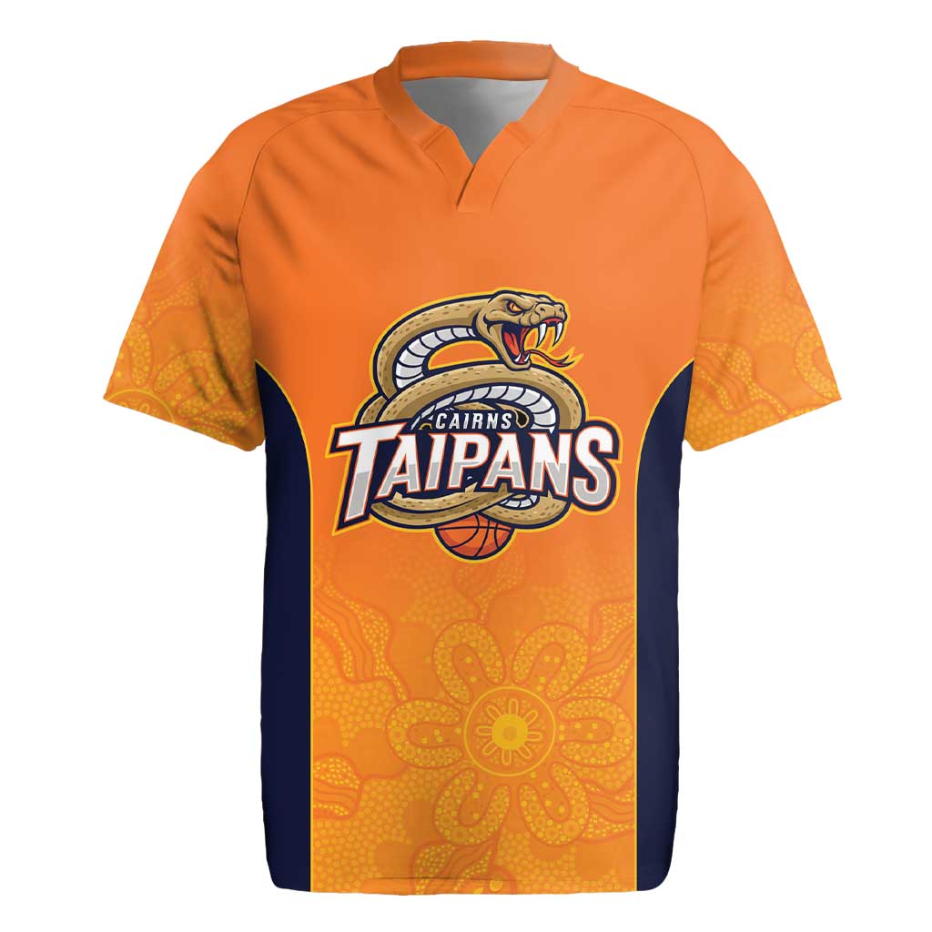 Basketball Custom Cairns Rugby Jersey Simple Australian Dot Art - Aussie Hoodie
