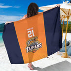 Basketball Custom Cairns Sarong Simple Australian Dot Art - Aussie Hoodie