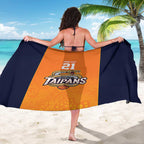 Basketball Custom Cairns Sarong Simple Australian Dot Art - Aussie Hoodie