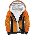 Basketball Custom Cairns Sherpa Hoodie Simple Australian Dot Art - Aussie Hoodie