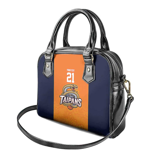 Basketball Custom Cairns Shoulder Handbag Simple Australian Dot Art - Aussie Hoodie