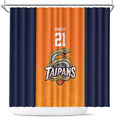 Basketball Custom Cairns Shower Curtain Simple Australian Dot Art - Aussie Hoodie